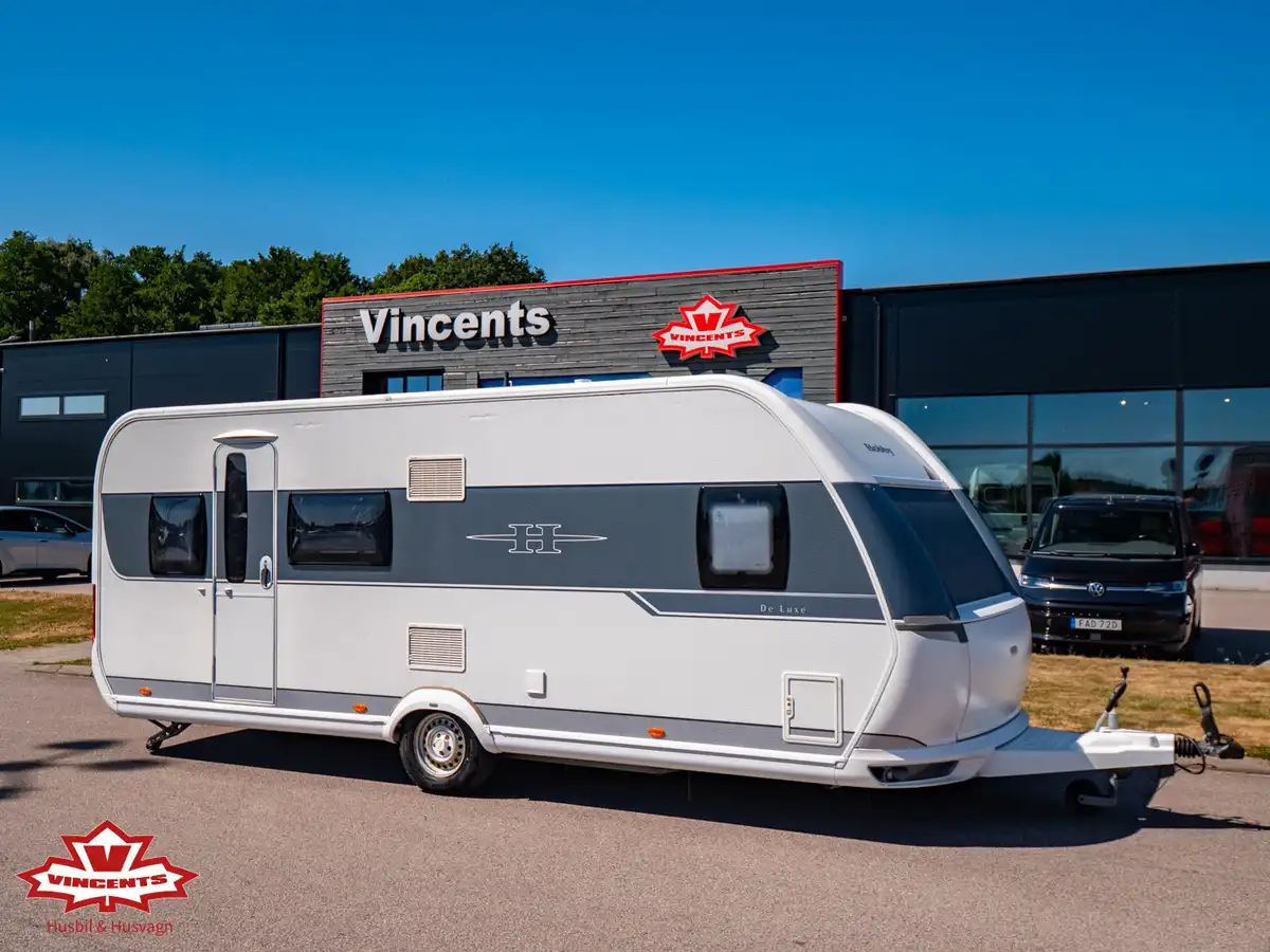 Hobby-560 KMFE DE LUXE *Barnkammare *Alde-(2014) — Husvagn